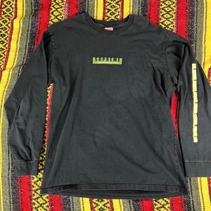 Supreme 1994 LS tee black size large 2018 collection